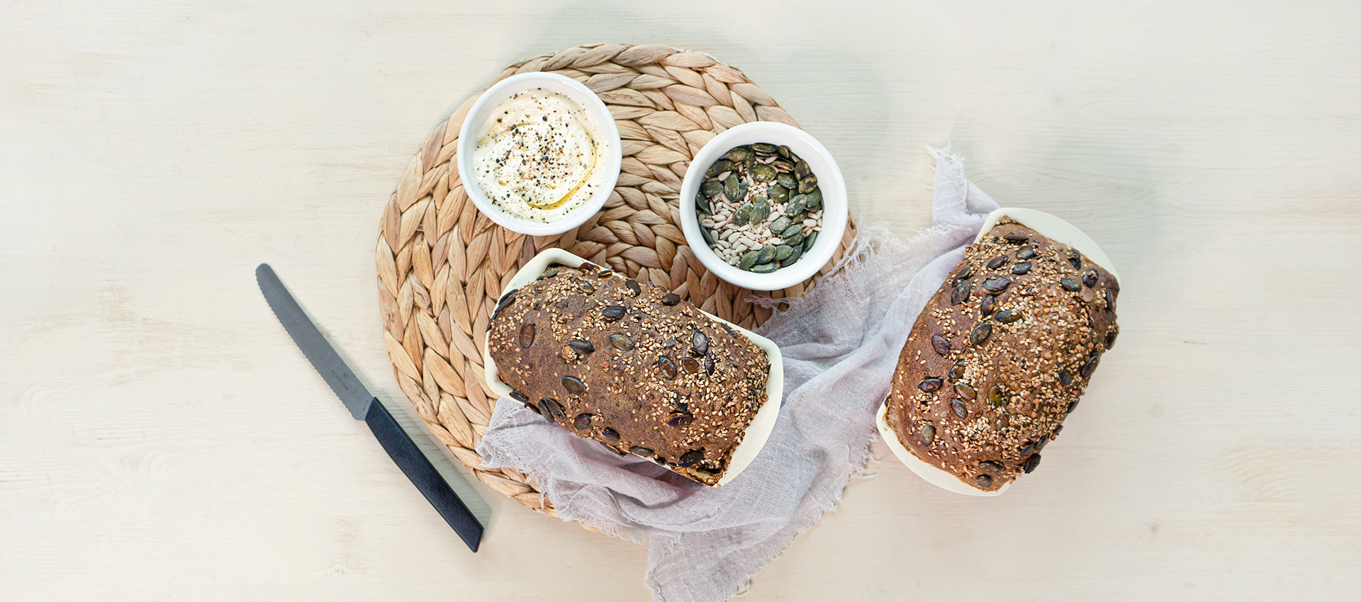 Pane di segale ai semi
